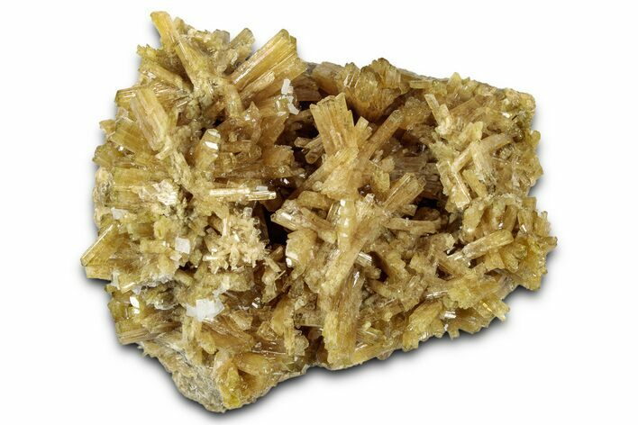 Gemmy Clinozoisite Crystals With Barite - Peru #352219